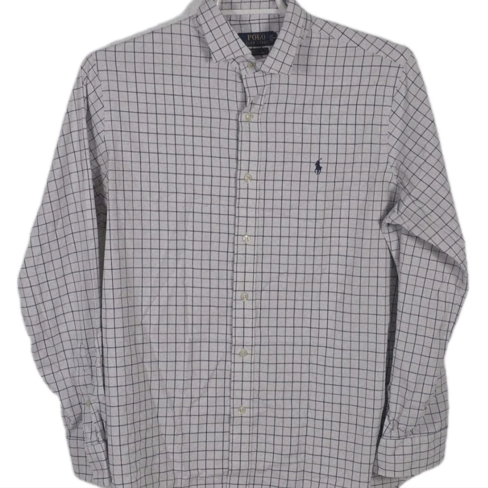 Ralph Lauren‎ Polo Men's Large Multicolor Stiped Long Sleeve Shirt